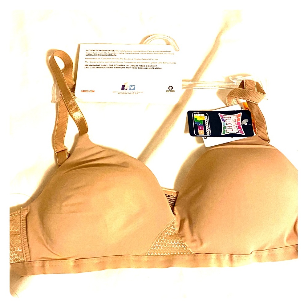 Hanes Oh So Bra Wirefree Nude S new
